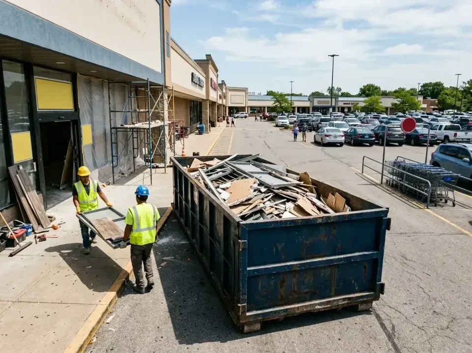 retail-store-renovation-debris-003 — frequently asked questions, Roll-off Dumpster Rentals in Rice Lake, WI